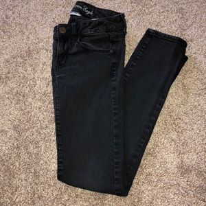 Black American eagle jeans ‼️